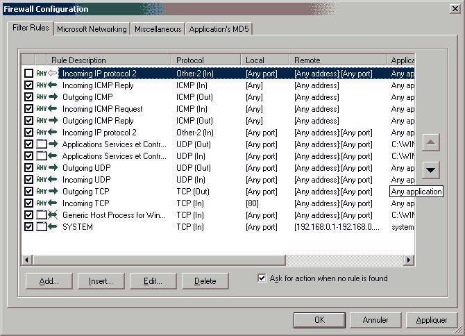 look n stop firewall nsaneforums